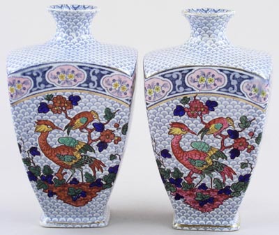 Vases Pair c1920s